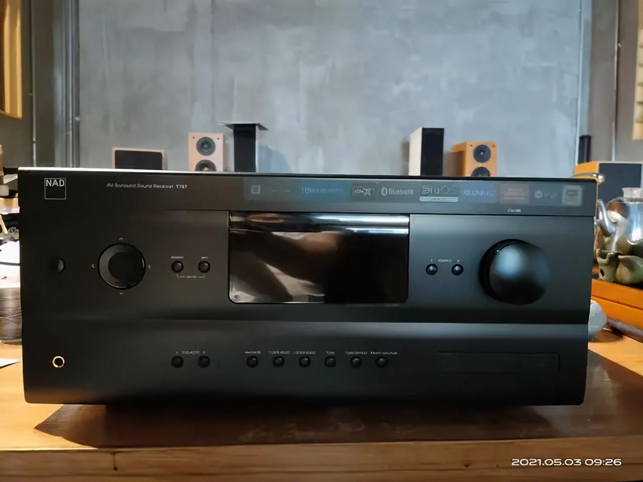 nad t787 v3家庭影院功放机试用,聊聊dirac live校正系统怎么用