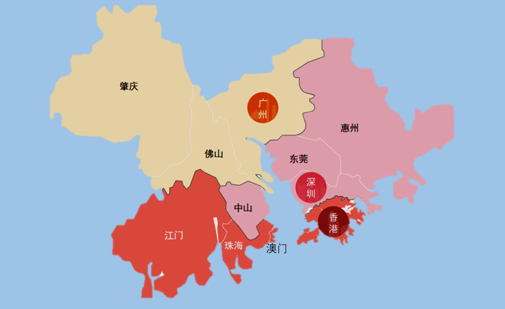 中央定调粤港澳大湾区广深港澳谁是中国湾区第一城
