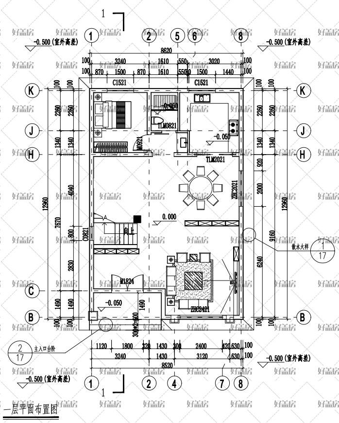 從開始修建房子剛開始,室內設計師們就會有平面設計圖的設計方案並