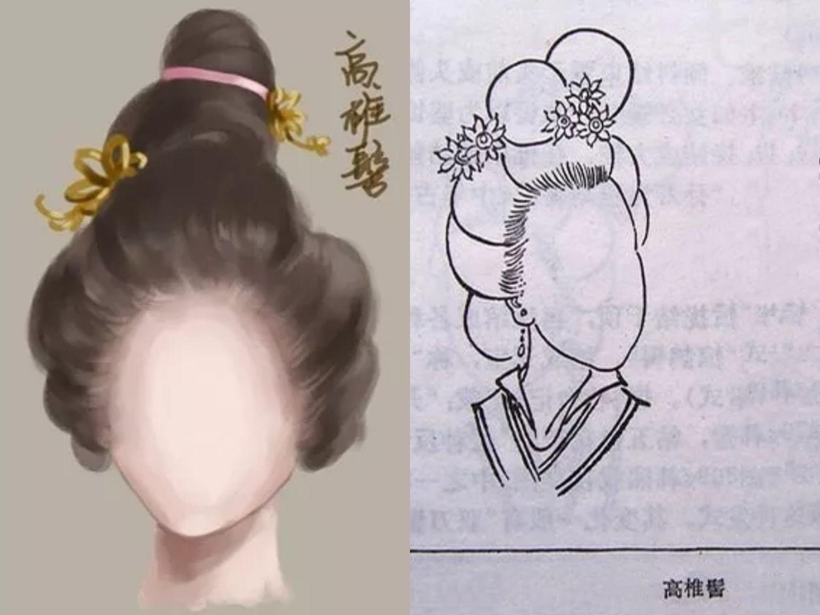 古代发型圆髻,古代发型(第2页)_大山谷图库