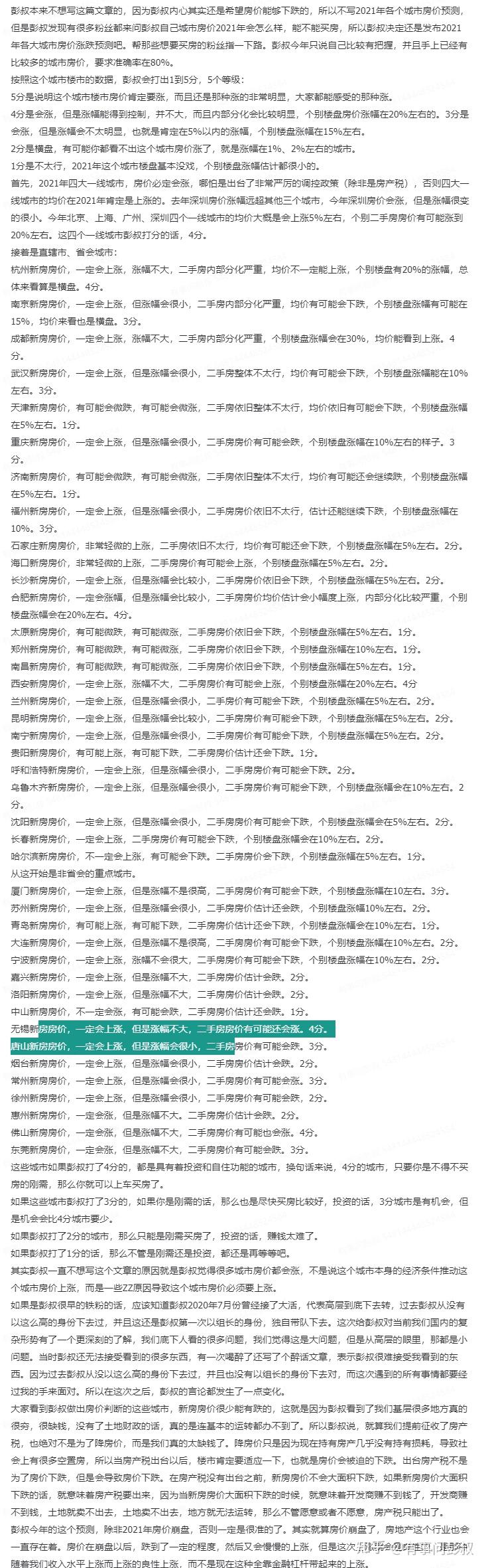 2024年59个城市,全年房价走势预测 - 知乎