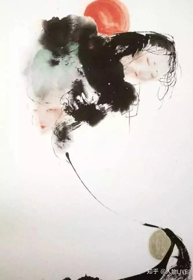 美女画师张渔的成名之路：她一出手，就让水墨中国风惊艳3亿人 - 知乎