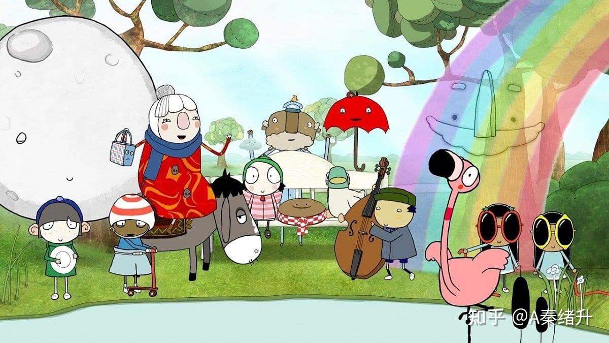 如何评价英国bbc儿童动画《莎拉与乖乖鸭》《sarah and duck》?