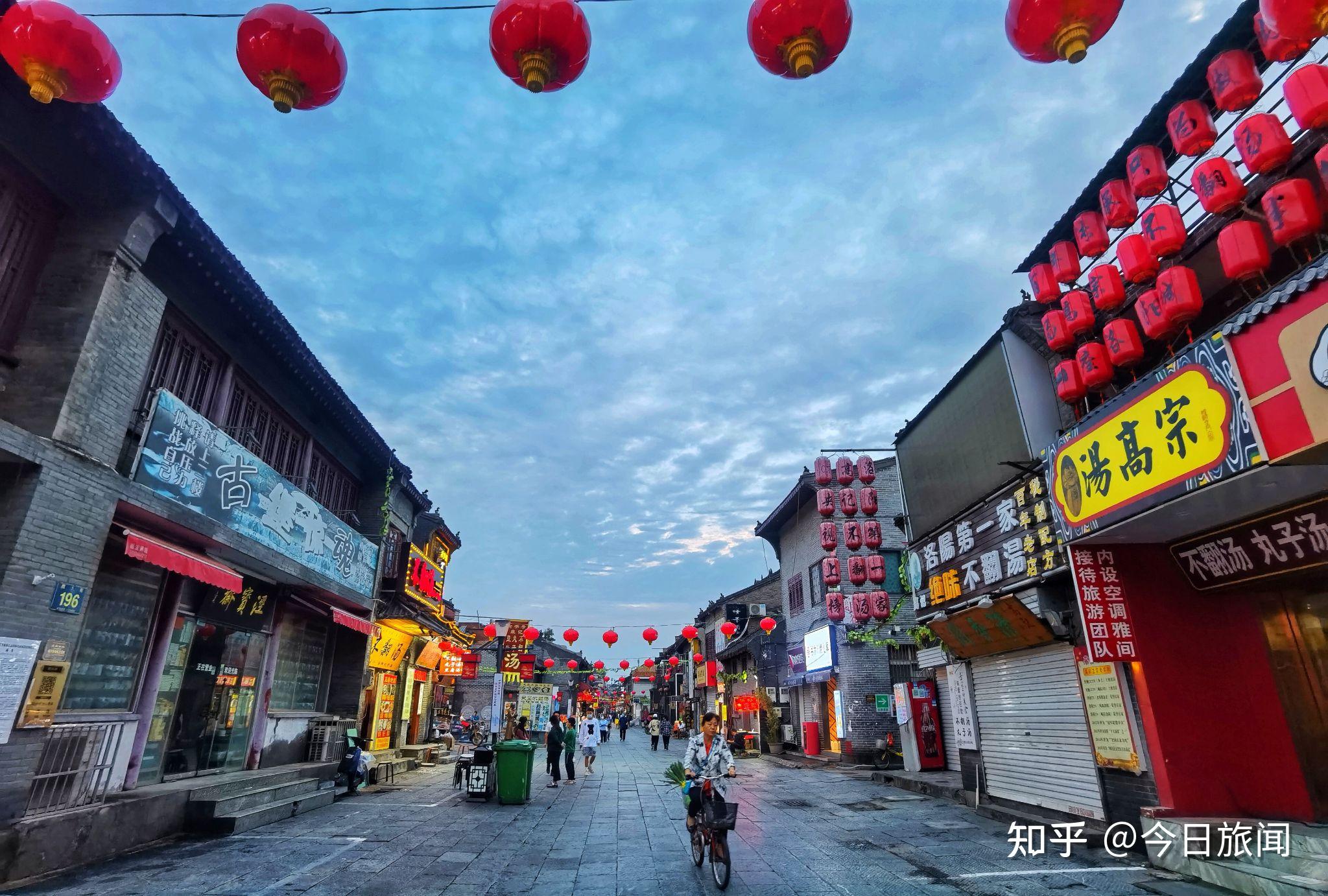 夜游河南这条历史文化古街风情浪漫特色蕴含其中为之感动