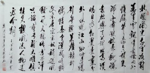 人民文艺家协会会员书法家龙泉作品欣赏