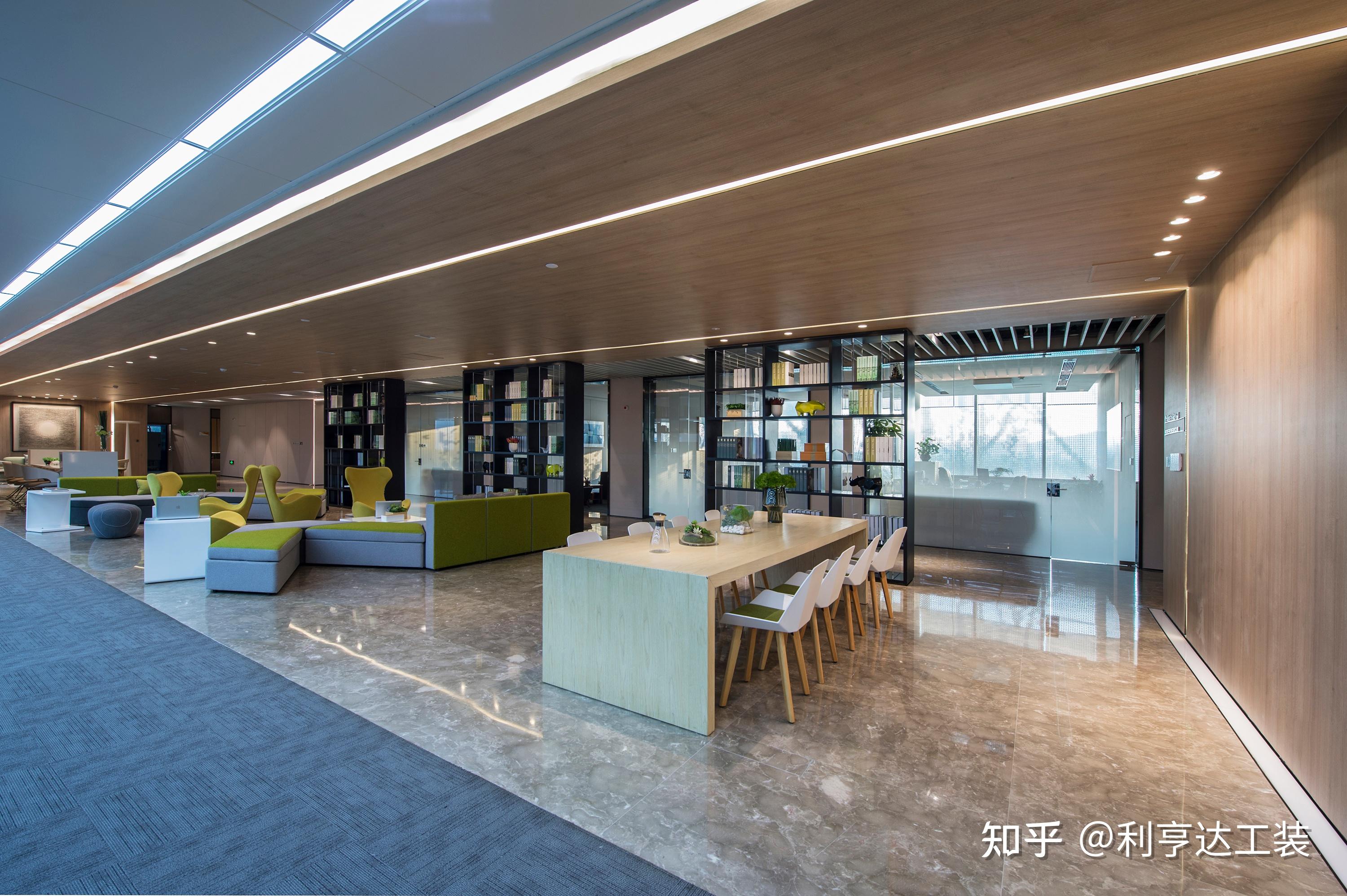 办公室装修的色彩协调