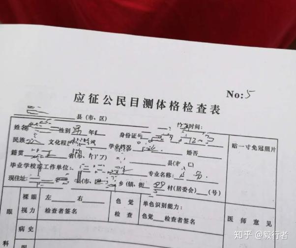 入伍的时候要体检耳鼻咽喉科那么具体是什么标准呢