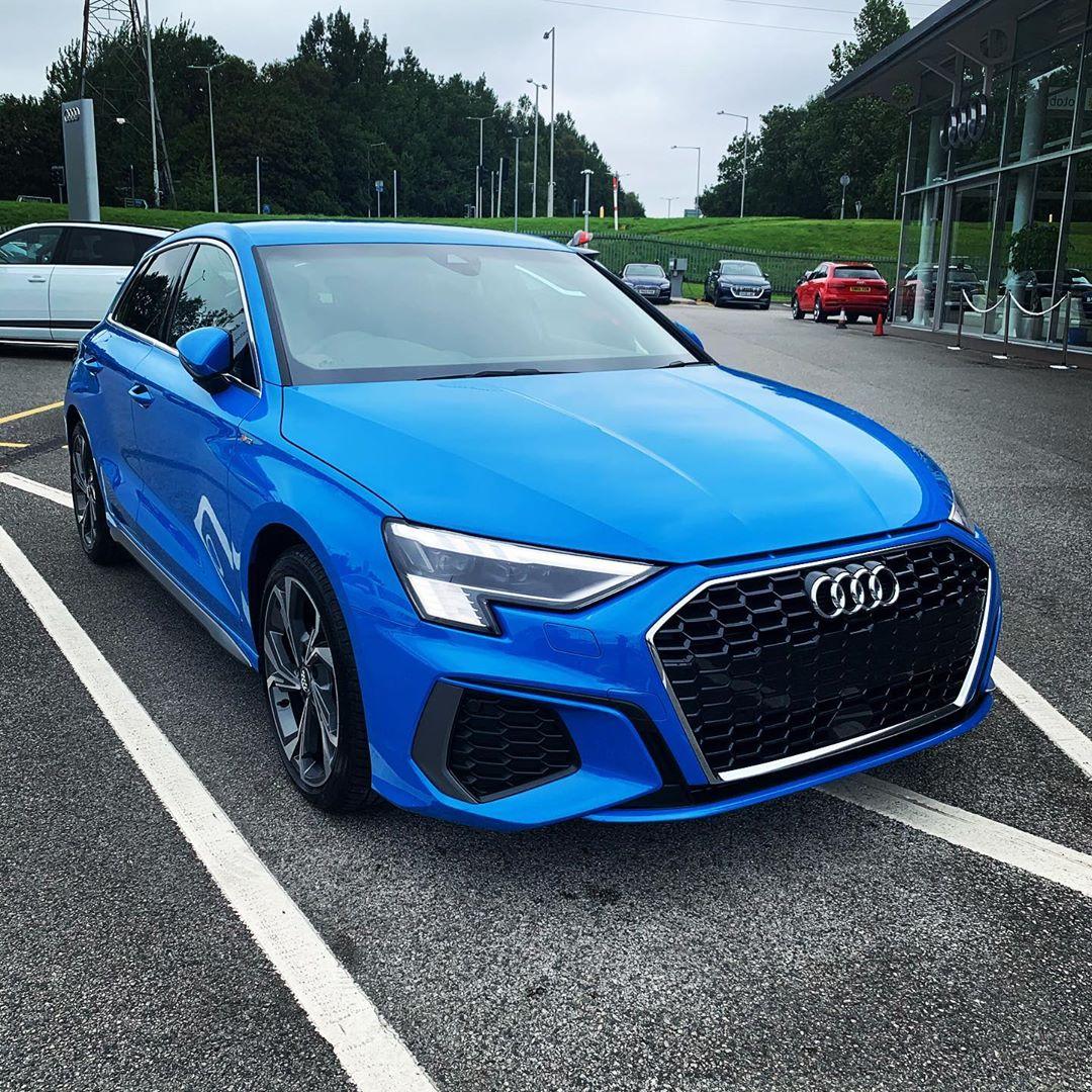 时尚大气的风格全新奥迪a3两厢版实车