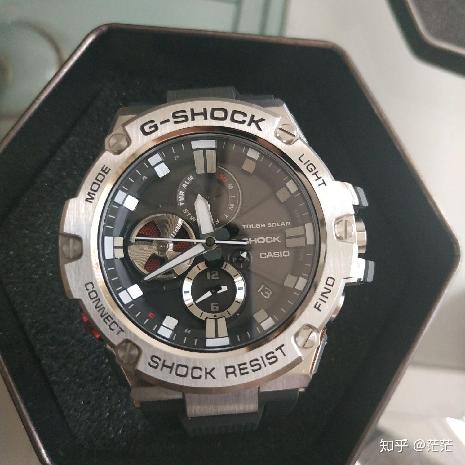 卡西欧手表gstb100秒表怎么设置呢