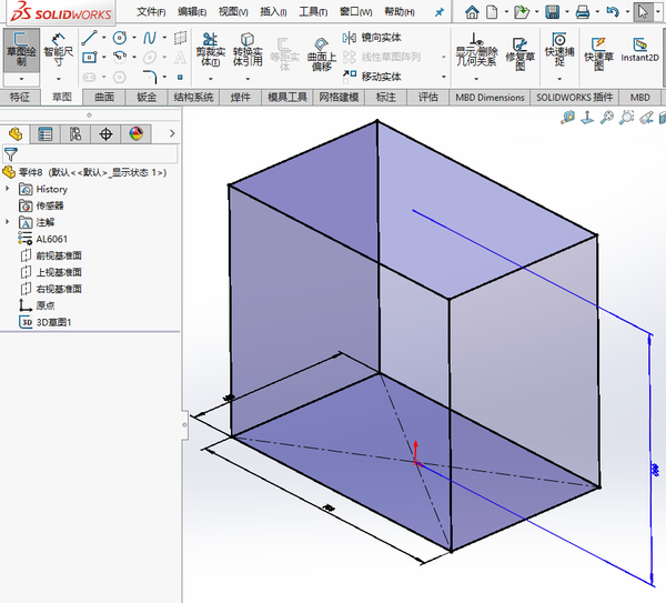 Solidworks 3d草图绘制方法 - 知乎