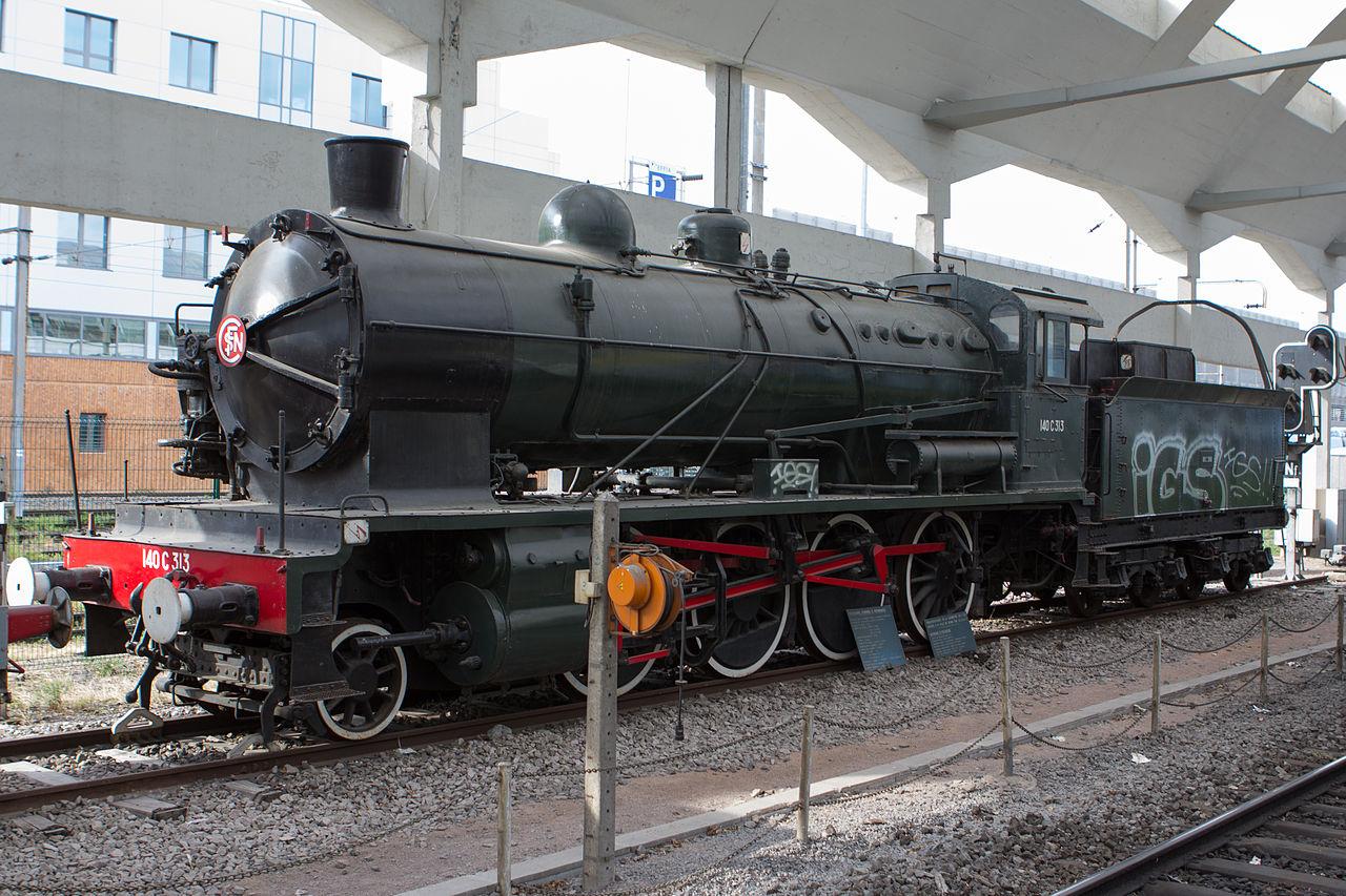 c 27号机车:由citev公司拥有,并动态展示于加尔省塞文山脉蒸汽火车