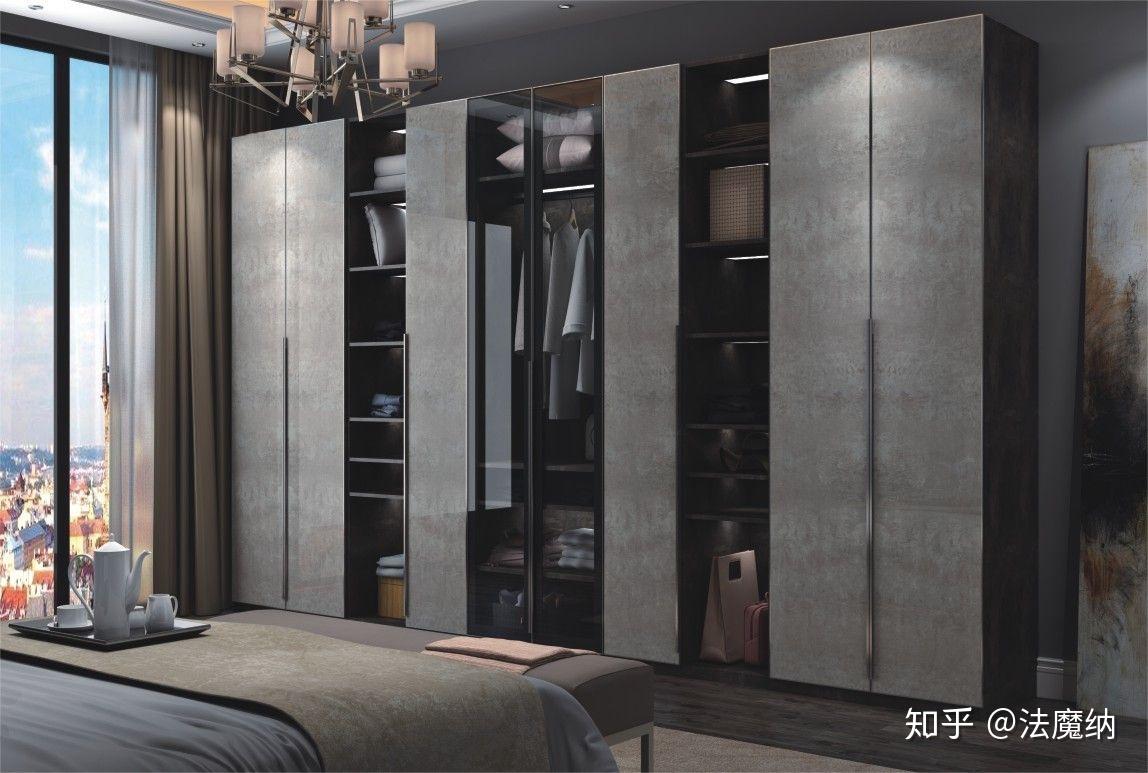 求教大神请问这种颜色的柜体如何搭配柜门