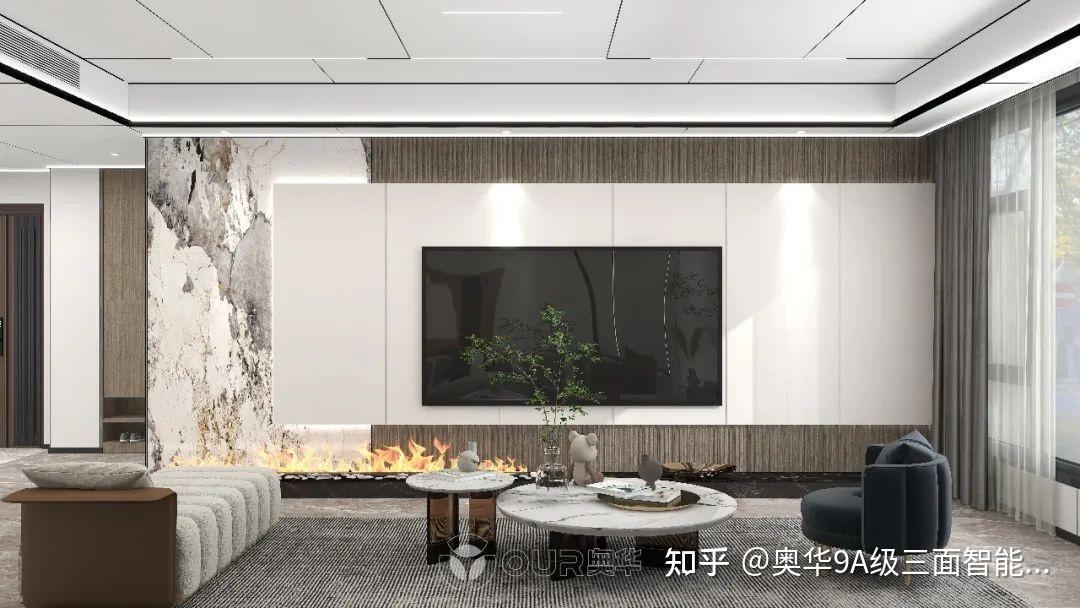 118㎡轻奢格调暖居，精装房新释义！ - 知乎