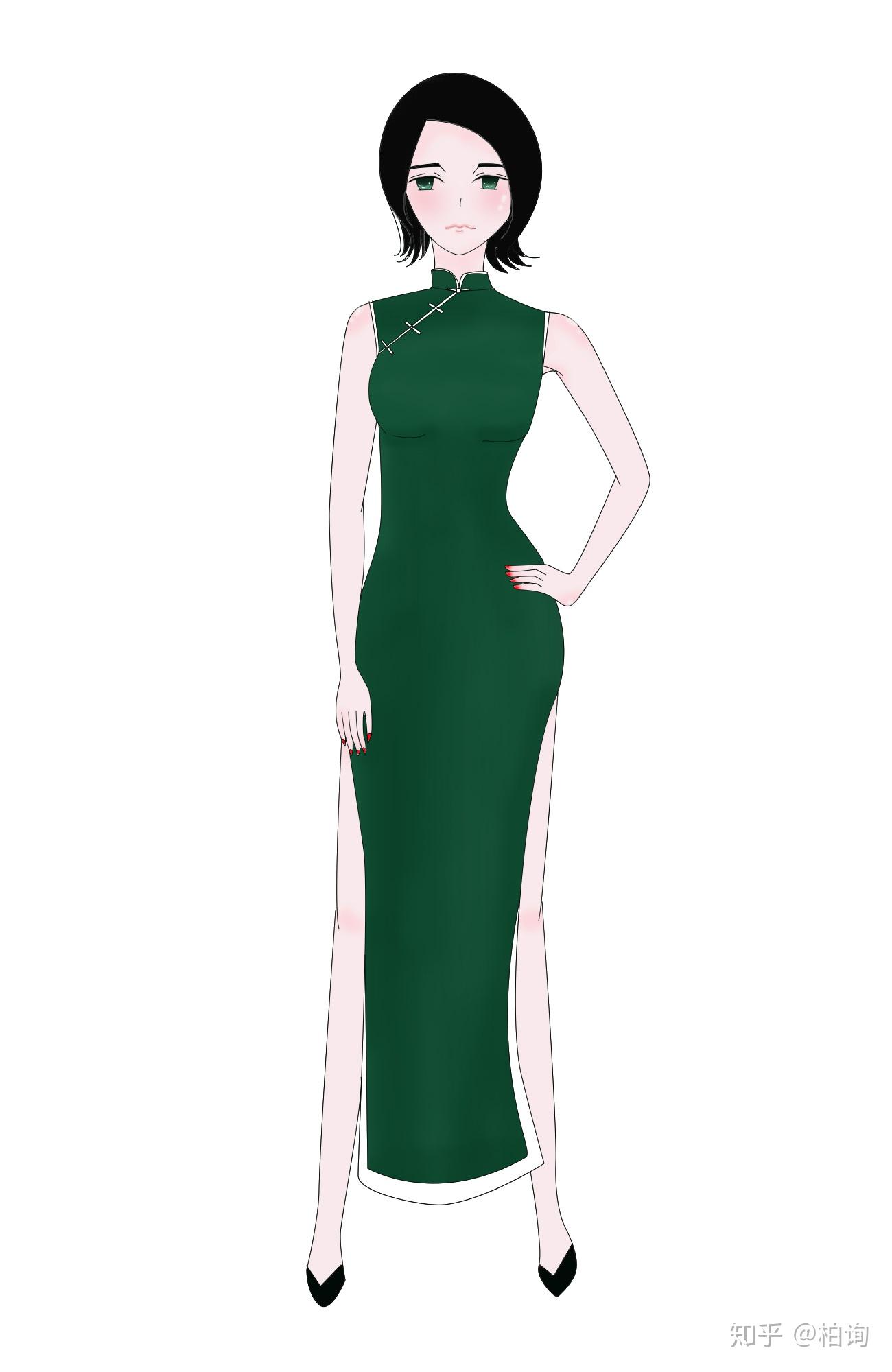 菜鸟教程旗袍社会姐