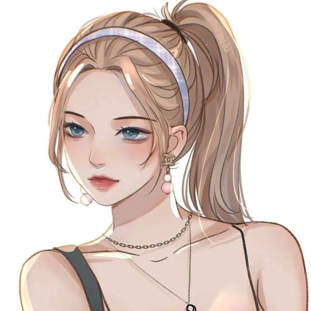 100张超级好看的女生头像-超好看女生头像 漫画