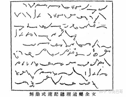 中外各式手写速记美学鉴赏 - 知乎
