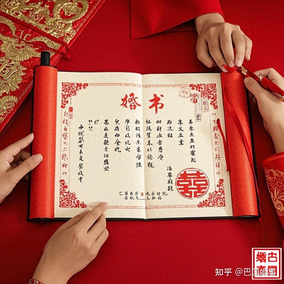 三书六礼之聘书 - 知乎