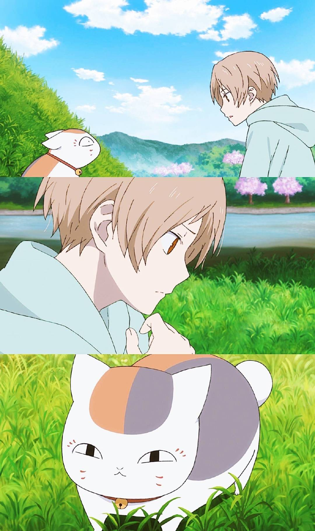 请问有类似于这种三层的卡通人物壁纸嘛