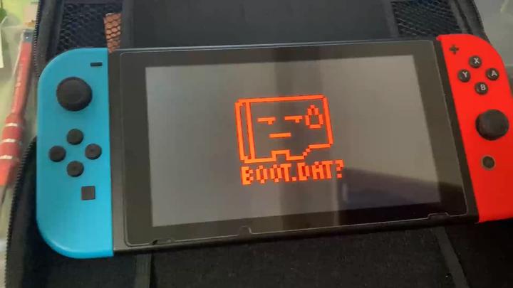 Ошибка boot dat nintendo switch