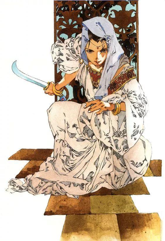 从 十二国记 到 武林群侠传 插画大师山田章博 知乎