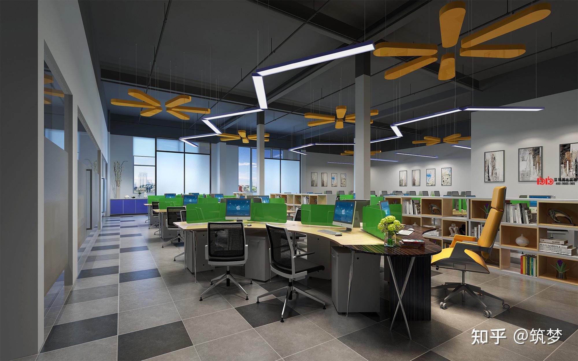 使用办公室最多的就是员工,办公室布局设计只有站在员工的角度,让员工