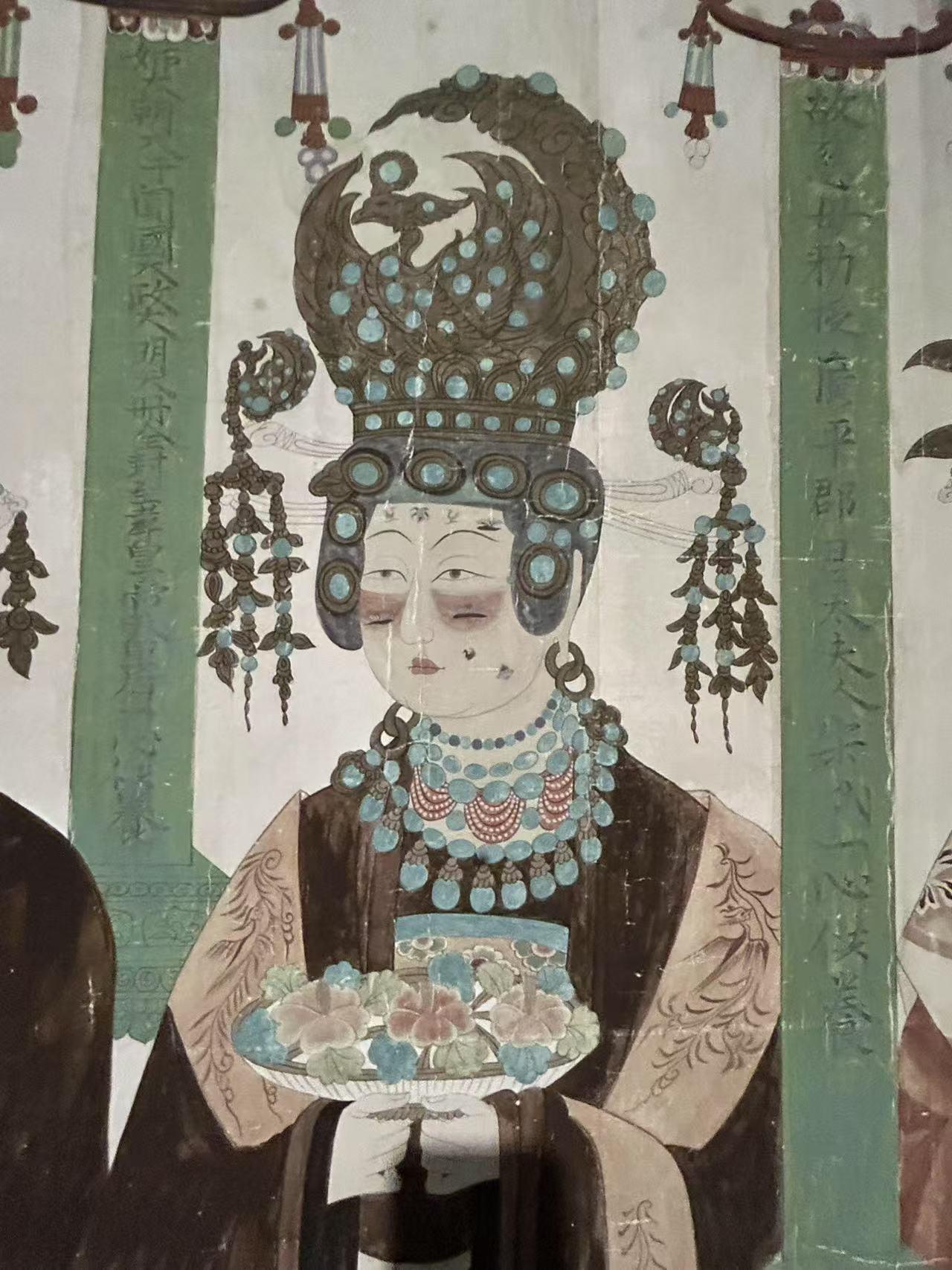 敦煌莫高窟61窟-五代-东壁女供养人 - 知乎