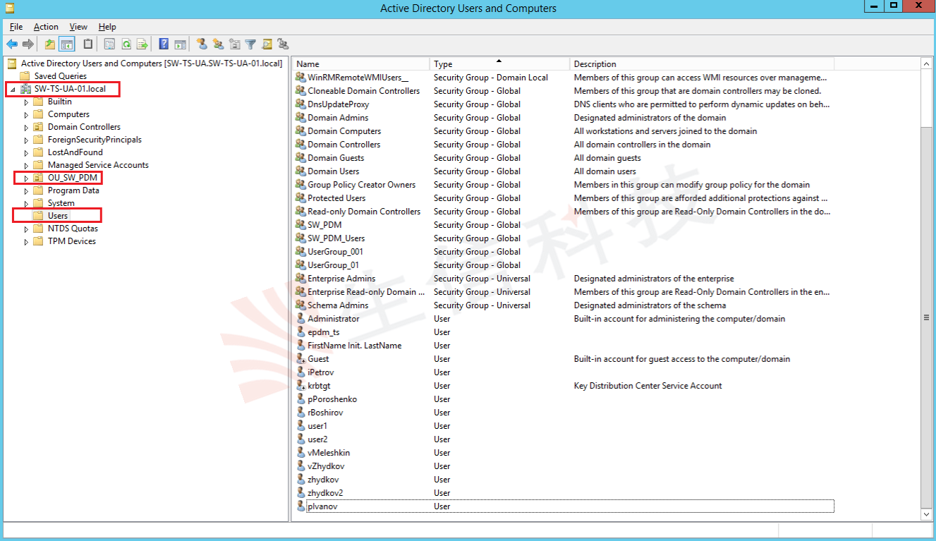 ldap-microsoft-windows-ad-solidworks-pdm-vault