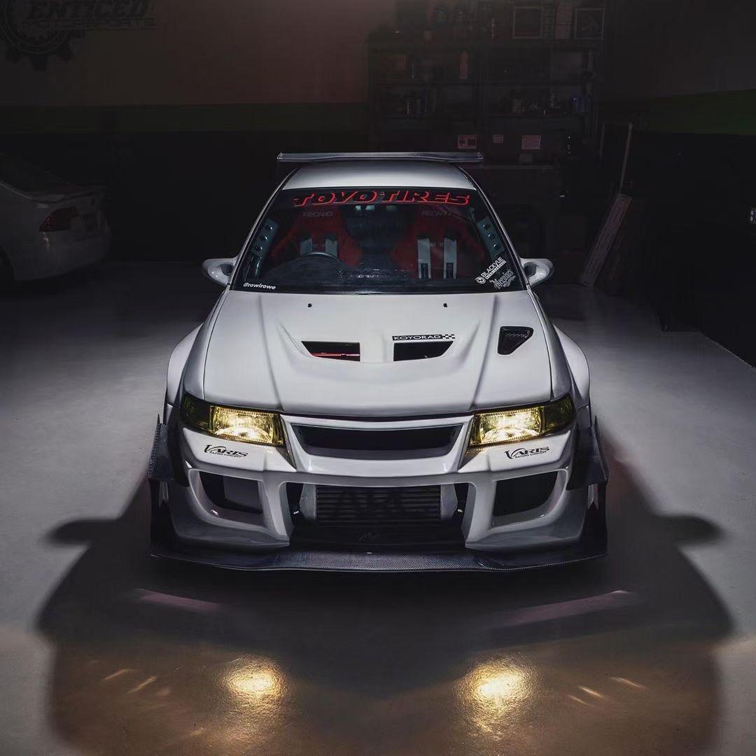 车老心不老爆改的三菱evo5今天看来依旧吸引