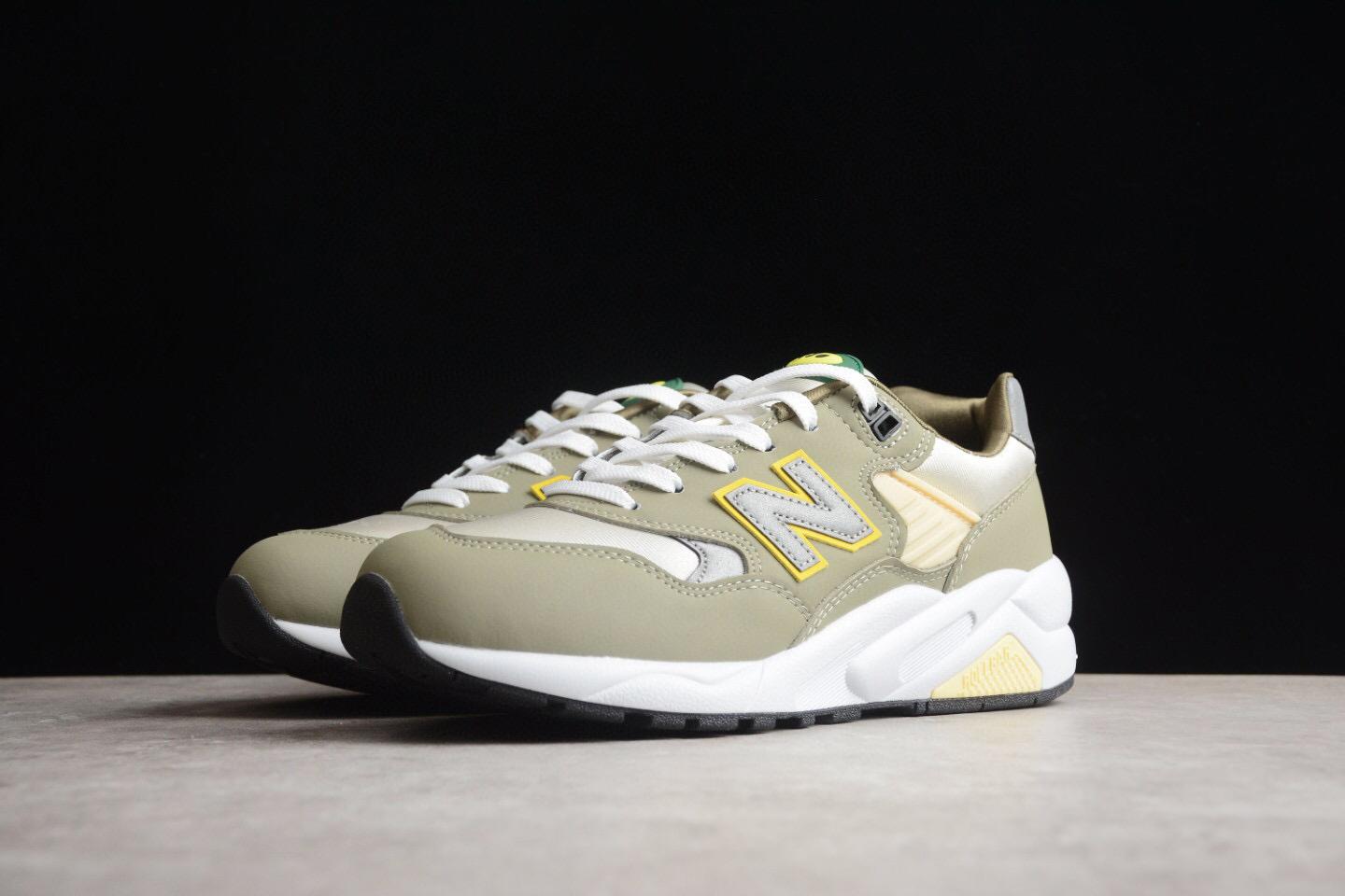 新百伦联名newbalance580xpalaceolive联名复古运动慢跑鞋