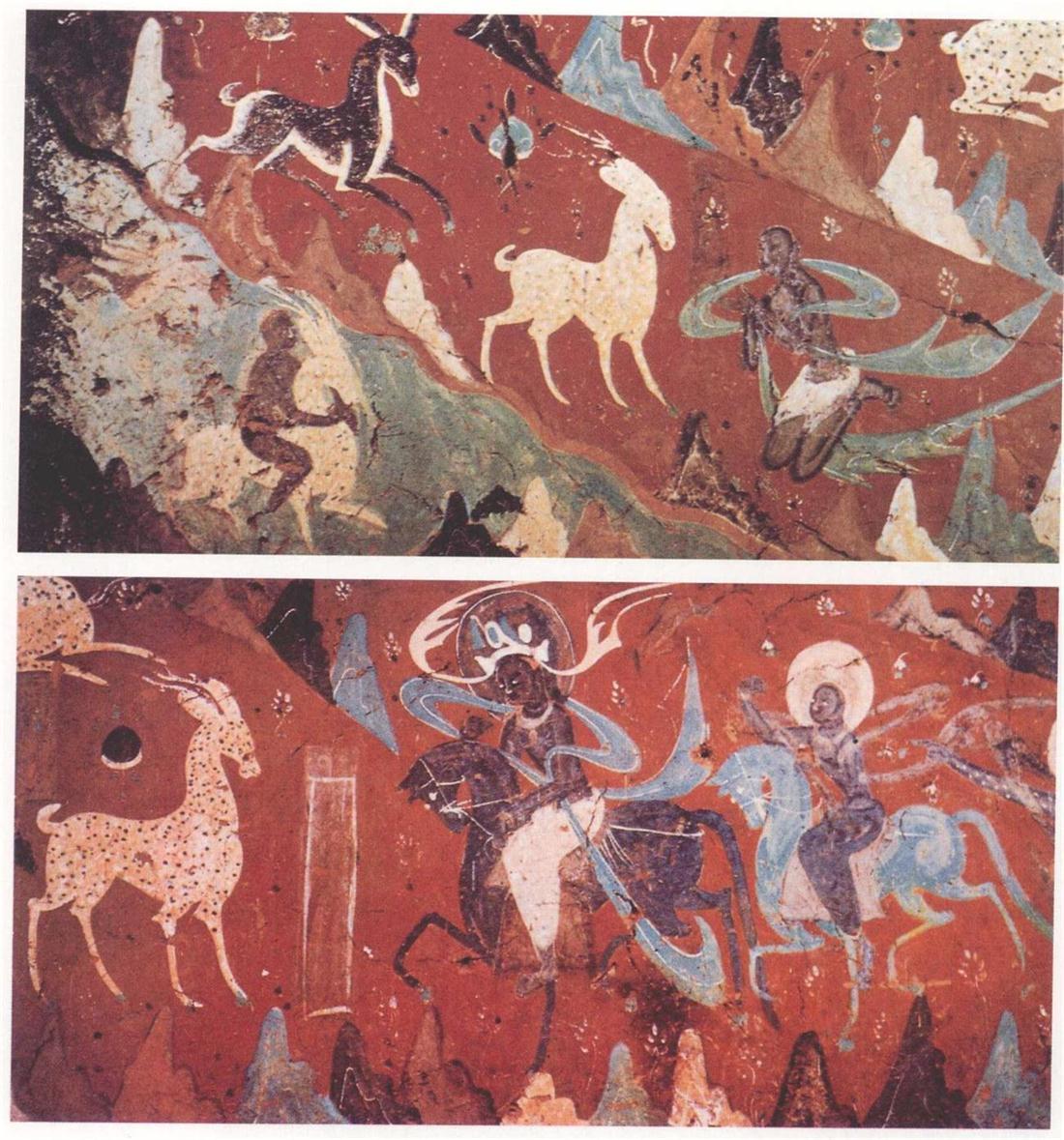 【神游千年,大美敦煌】北魏-257窟【3】西壁:九色鹿连环画——救人与良心【高清大图】 - 知乎