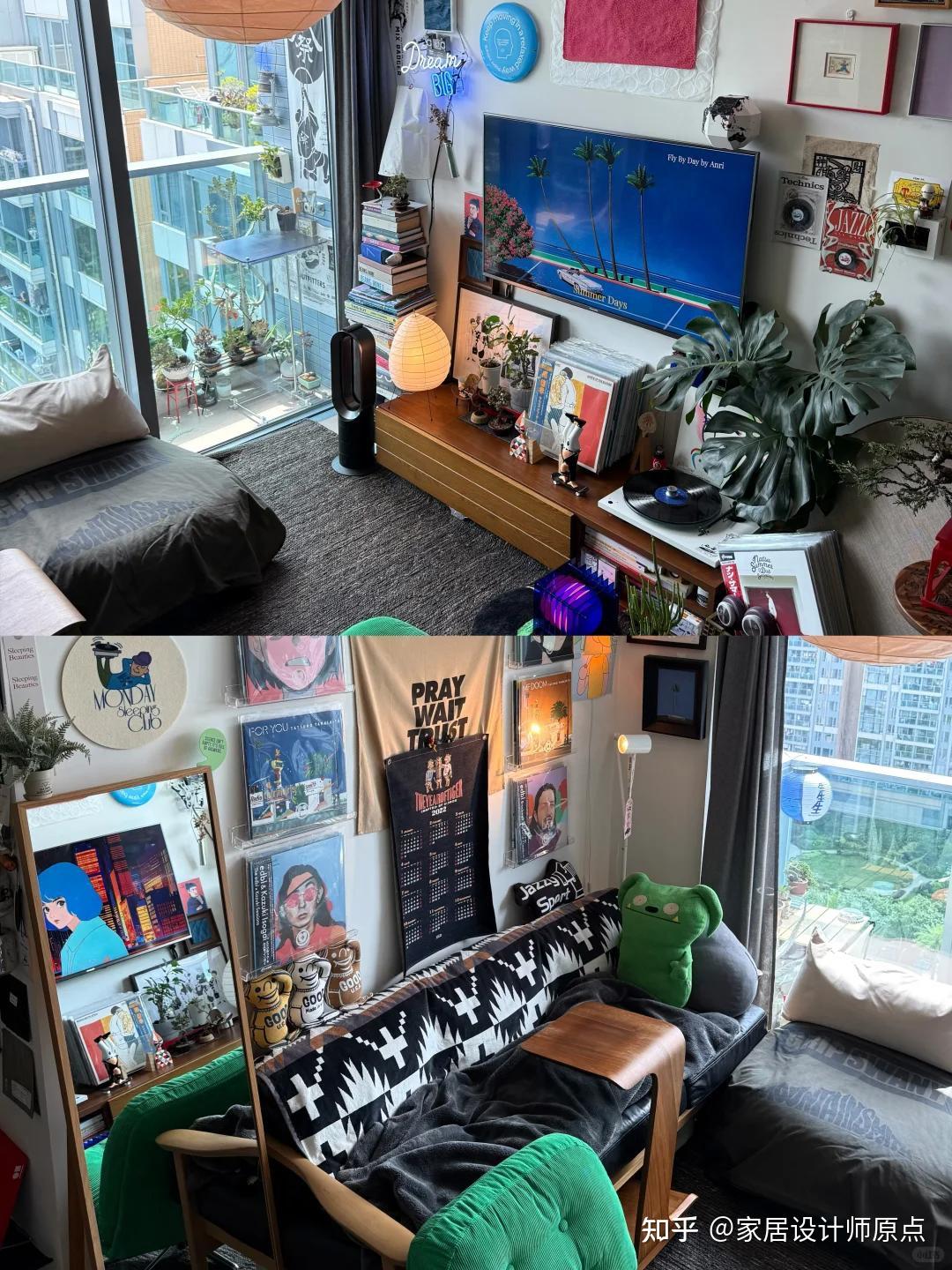 香港一姑娘火了，全款入手38㎡带阳台小屋，布置得满满当当，晒晒 - 知乎