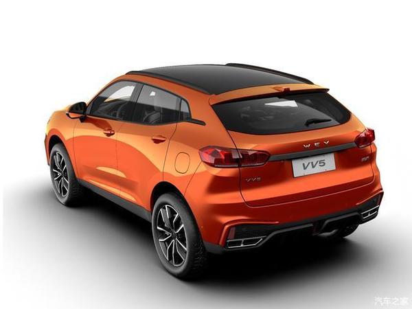 配专属橙色 2021款vv5元气橙版车型将北京车展首发
