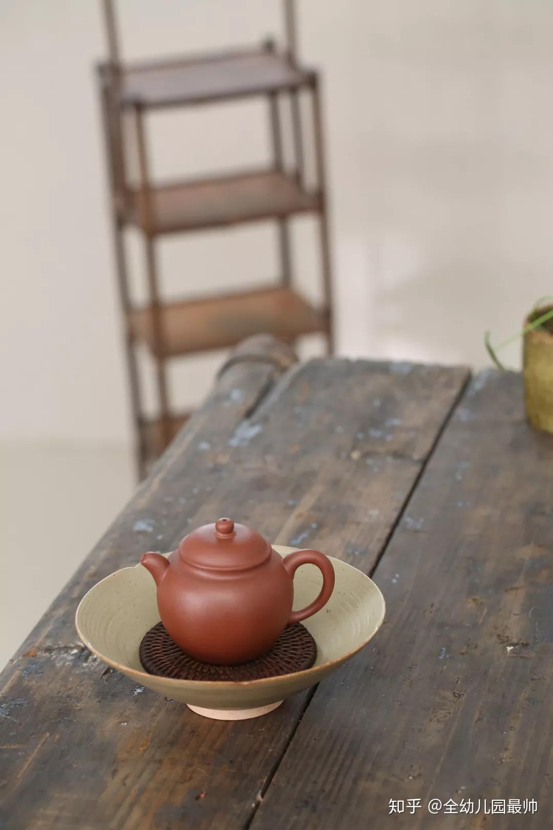 干泡法是极简主义的衍生品 曜变系柿红油干泡茶碗-建盏二公主