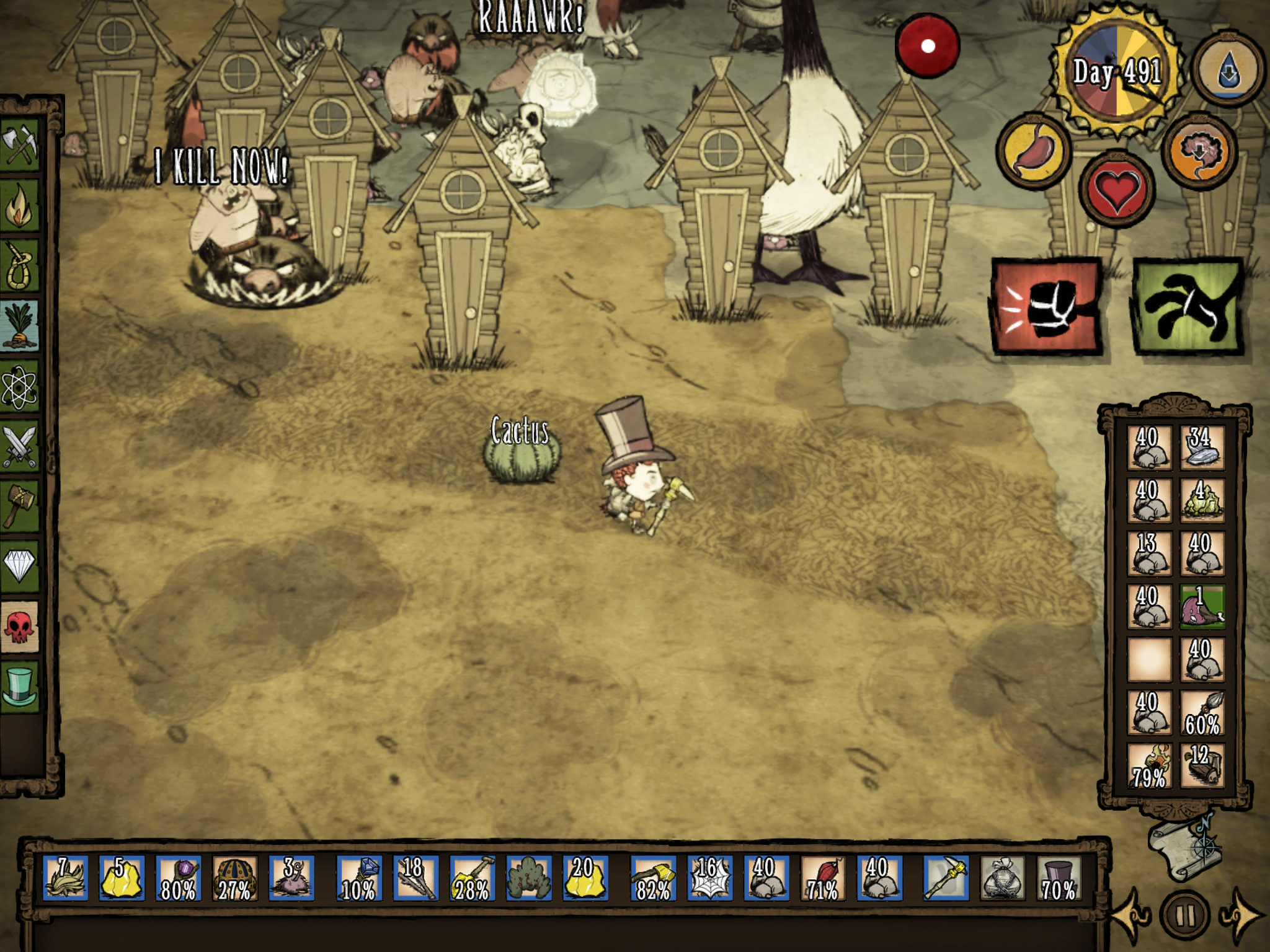 百羊凶的单机版饥荒小技巧之二动物篇