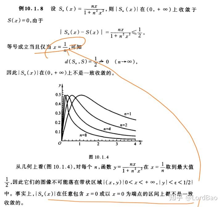 【数学分析笔记】10.1 函数项级数的一致收敛性 - 知乎