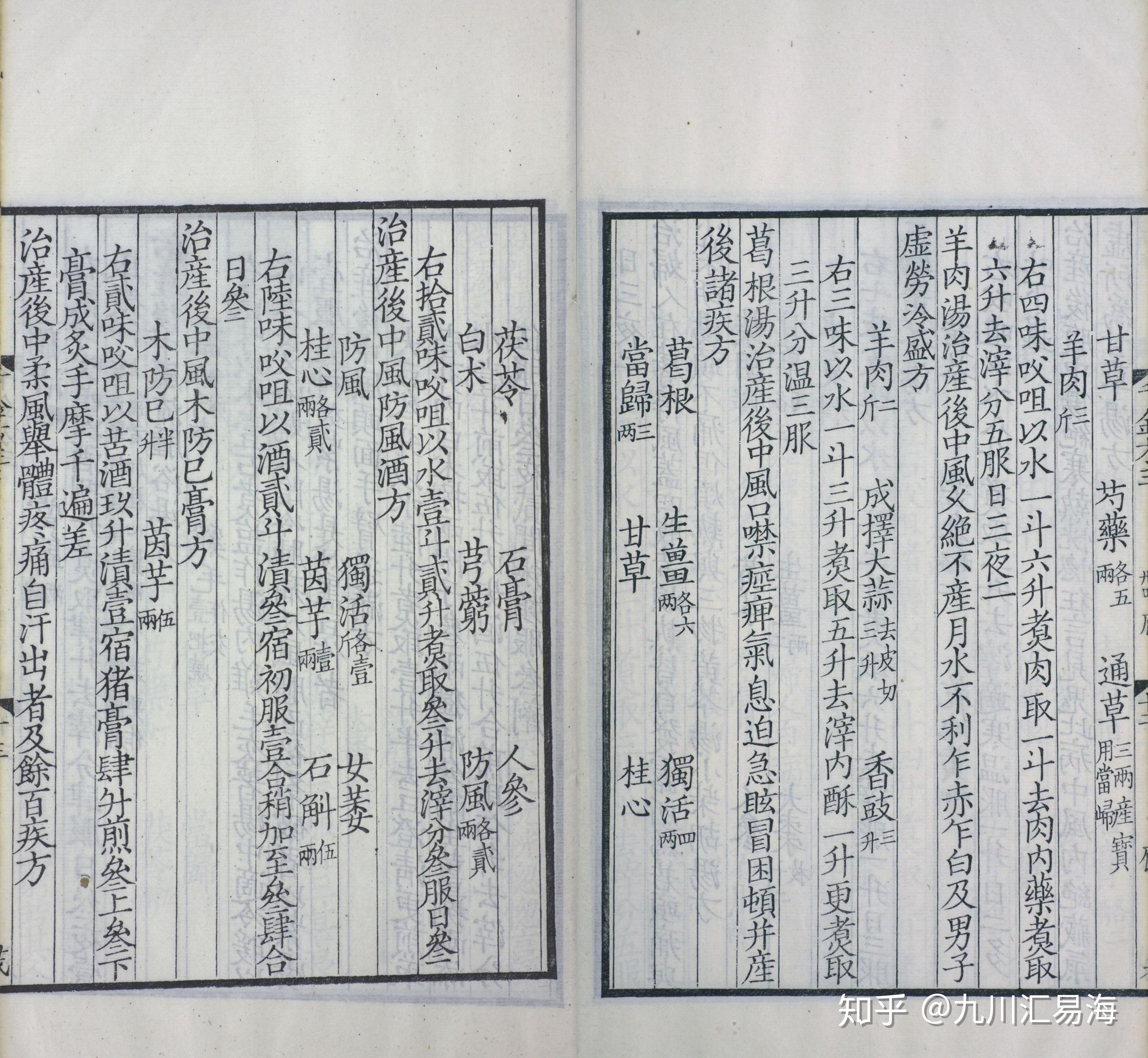 光绪四年北宋影刻本备急千金要方34卷