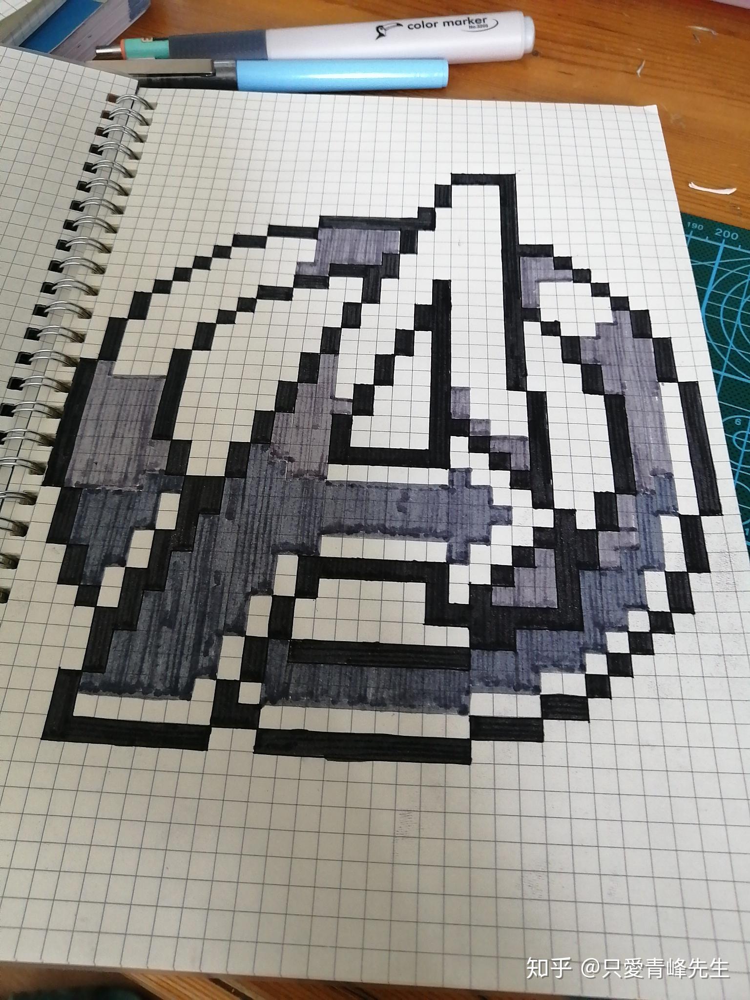 可以分享一下好看的手绘像素画吗