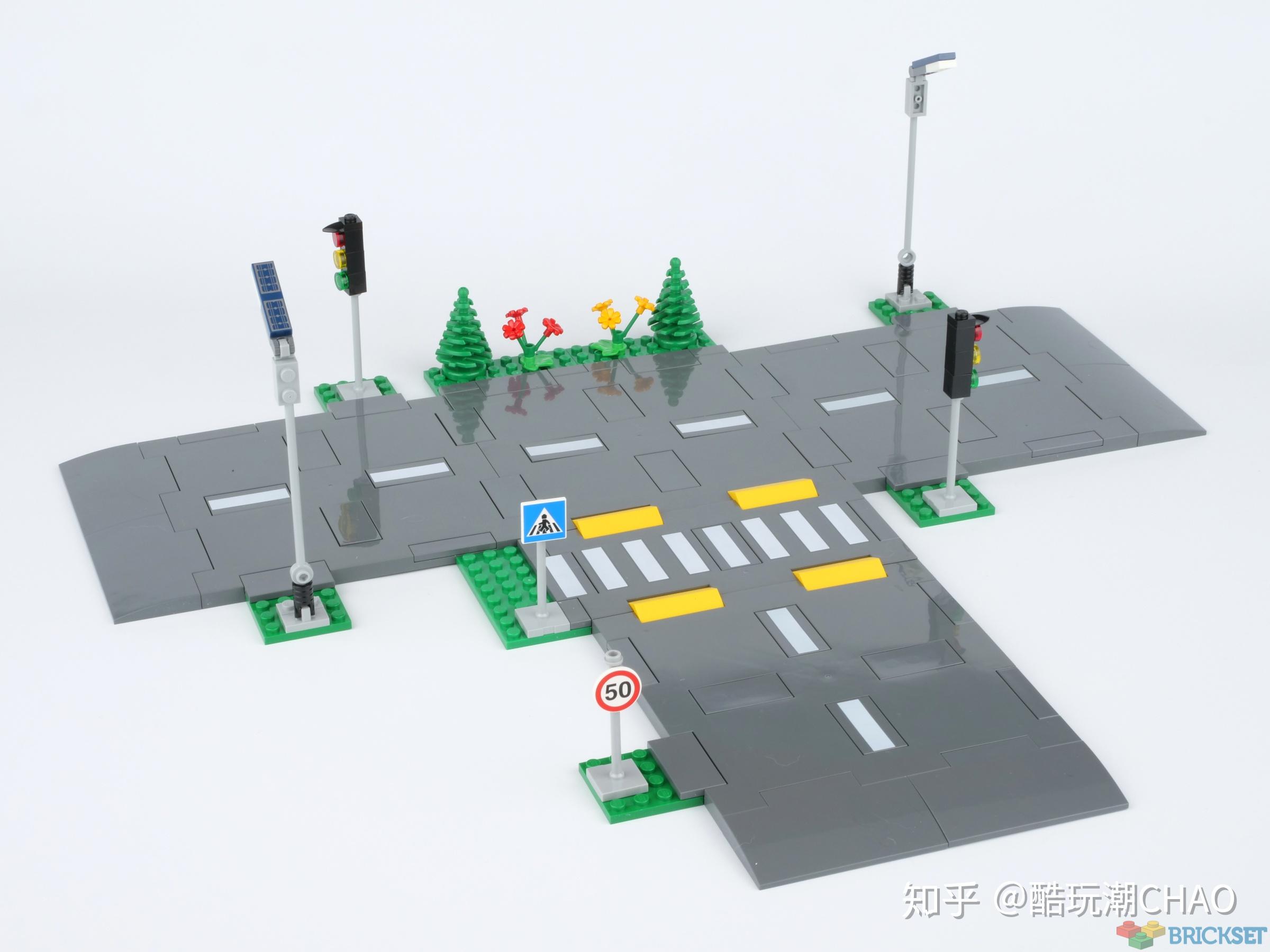 颠覆性的全新城市道路系统乐高60304道路底板评测