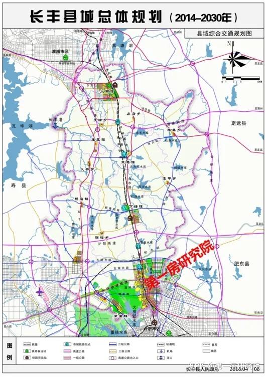 肥东八斗道路规划图图片