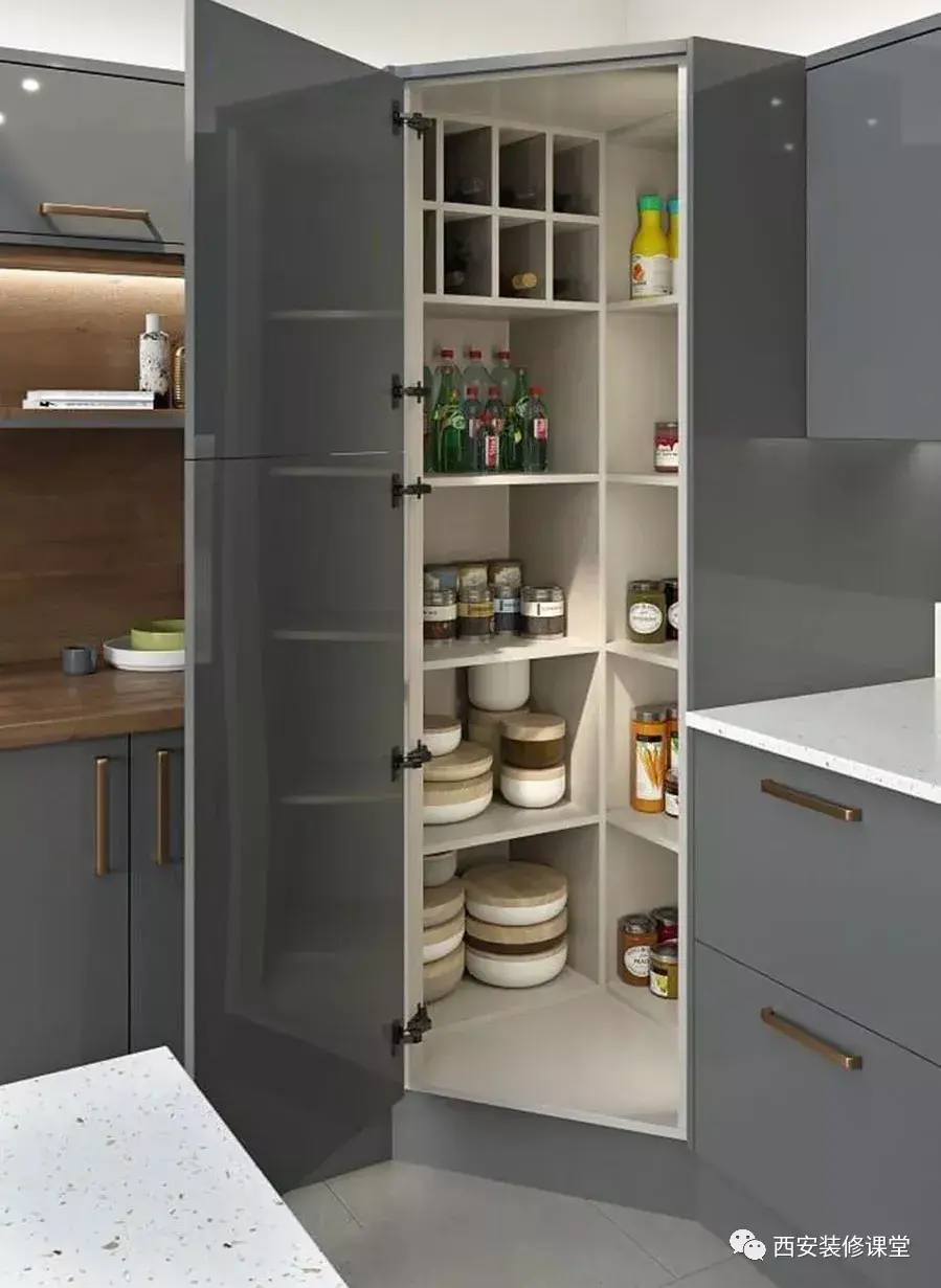 厨房橱柜转角区域怎么设计比较合理呢