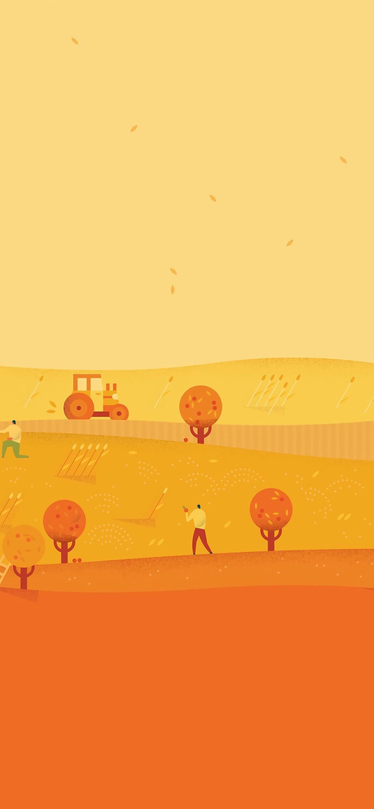 有那些好看到爆的橙色系壁纸