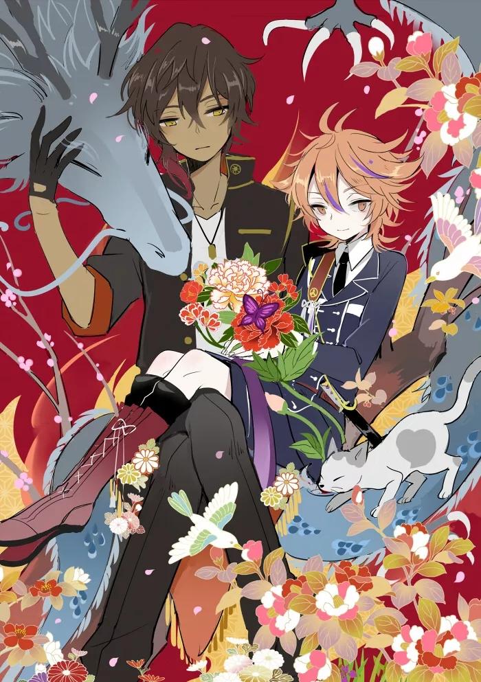 插画丨绘画丨刀剑乱舞同人图