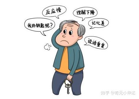 老年痴呆症的症状
