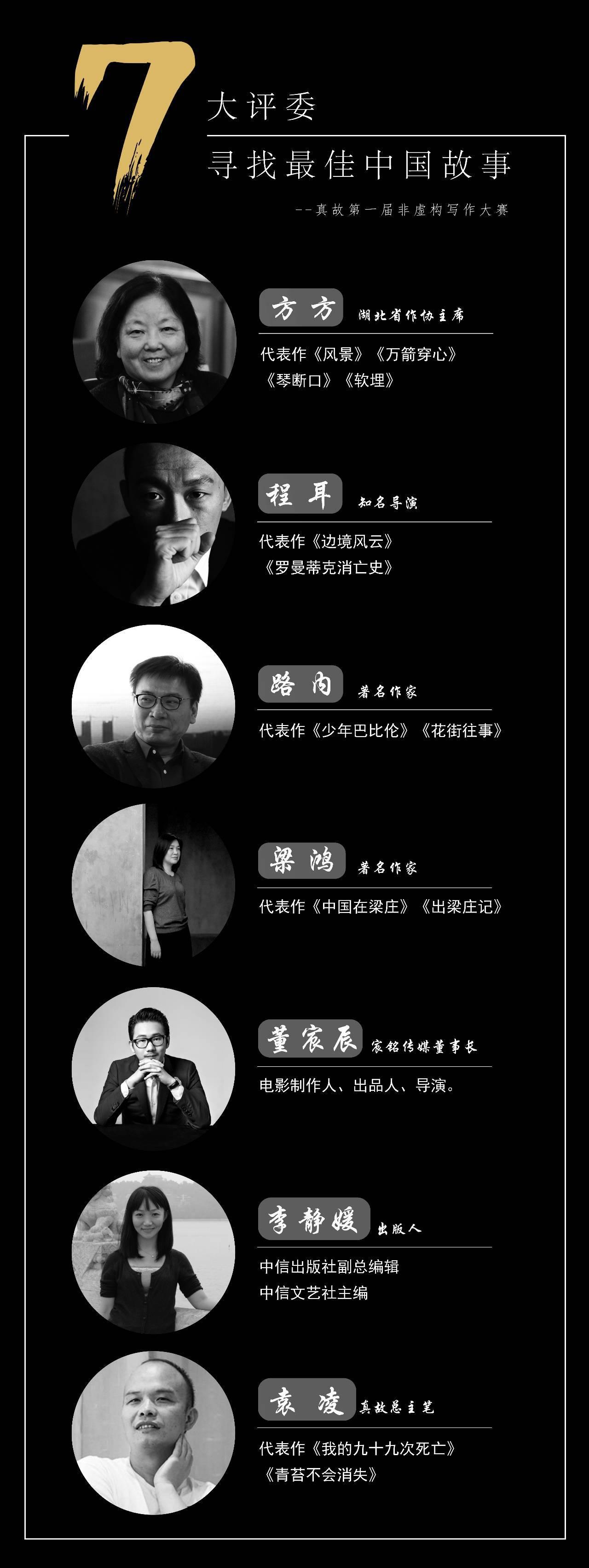 作家方方、导演程耳领衔评委!100万元寻找最佳中国故事 - 知乎