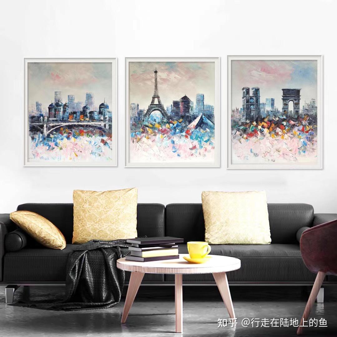 纯手绘油画购买渠道简约现代风格的手绘油画推荐