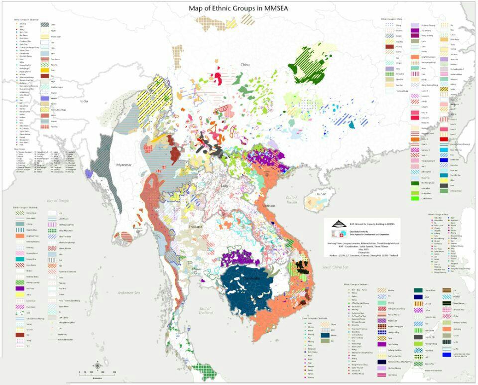 傣族分布地图图片