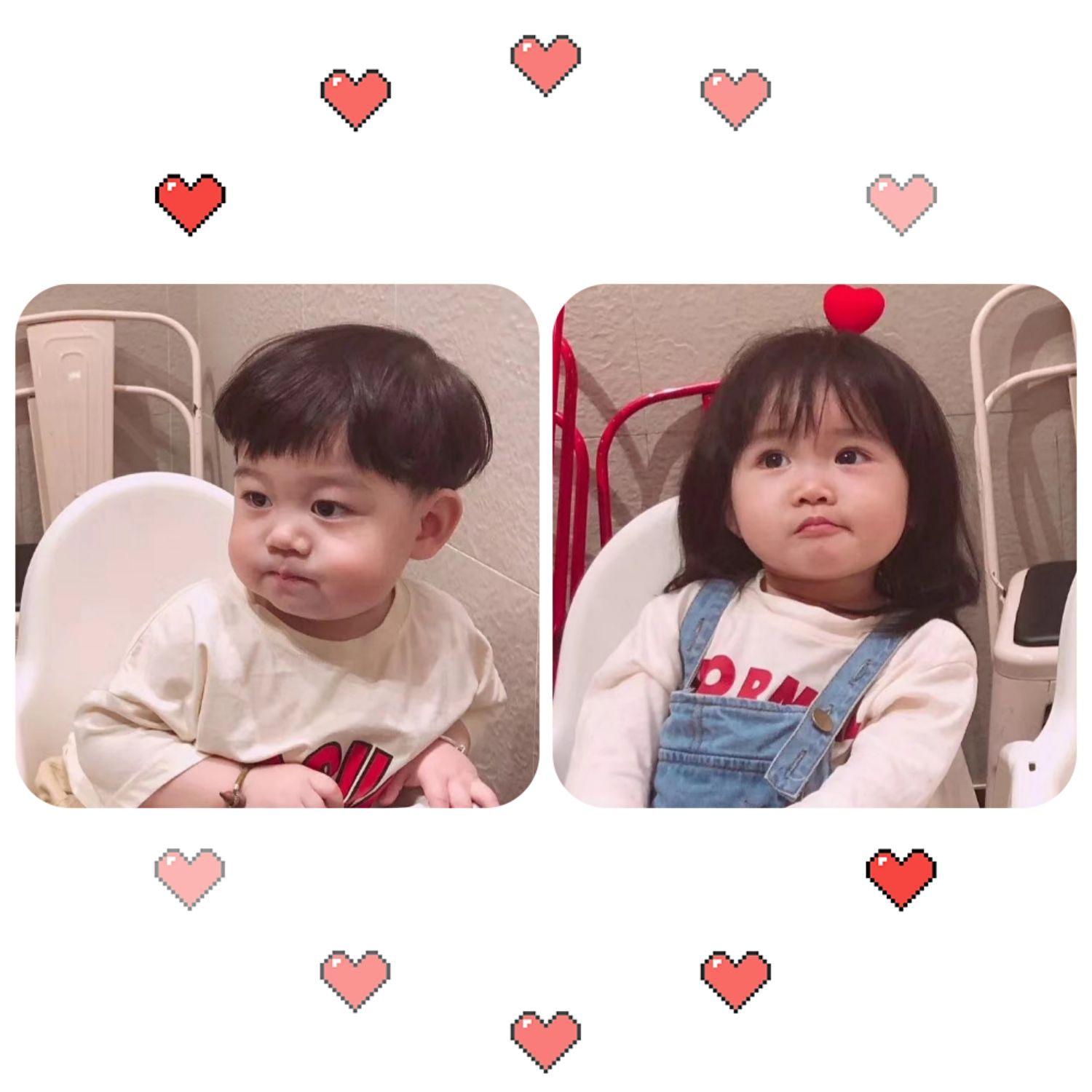 有哪些可爱小萌娃的情侣头像? - 知乎