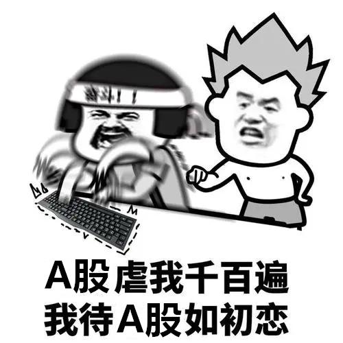 a股虐我千百遍,我待a股如初恋.