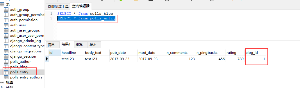 Django ORM操作数据库常用API Django ORM操作数据库常用API