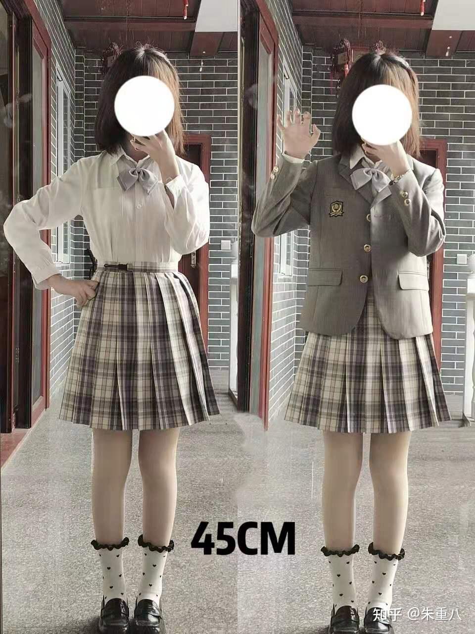 本人158jk格裙是买42cm还是45cm好原来买42cm觉得略有点短又不知道